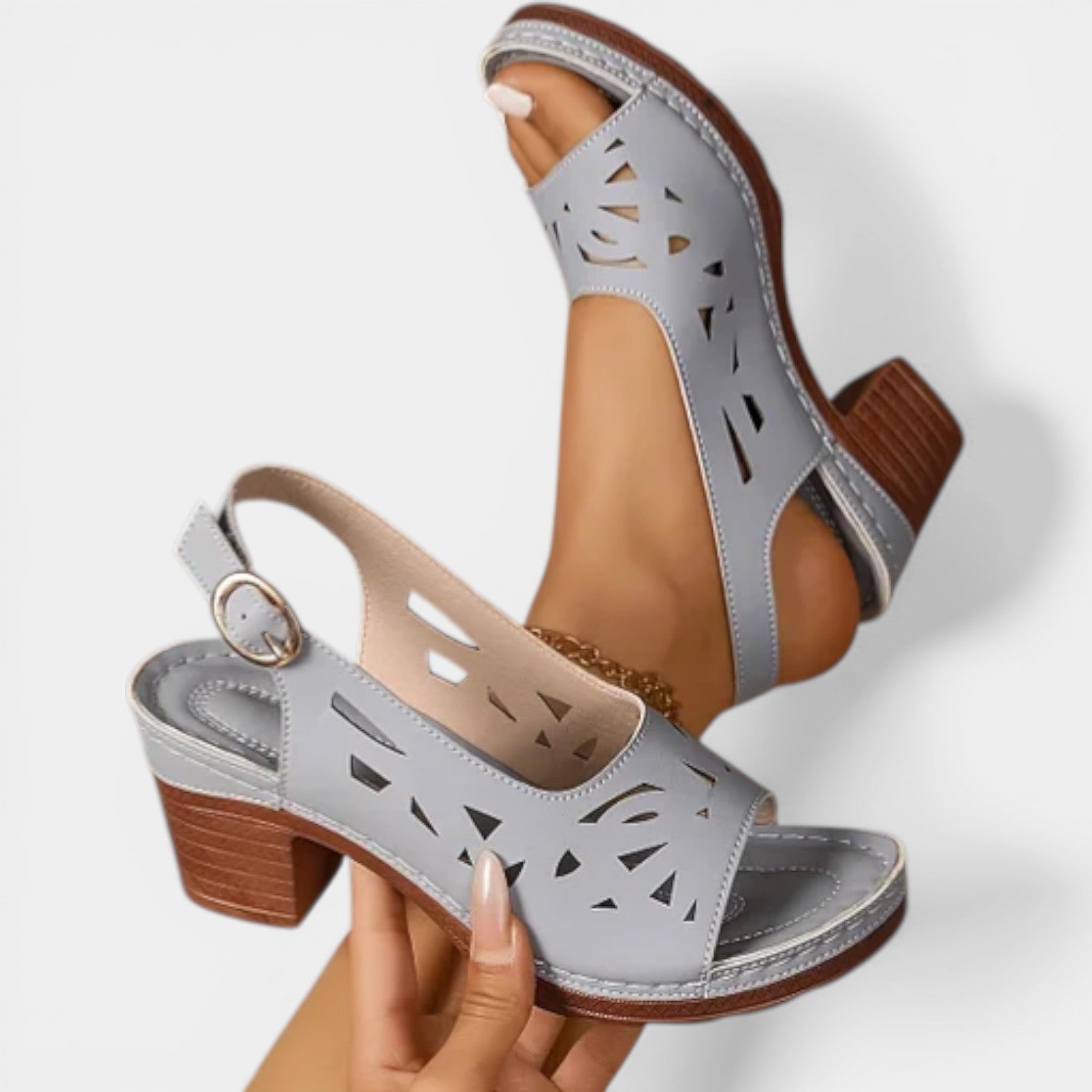 Dina | Orthopädische Sandalen mit Federabsatz