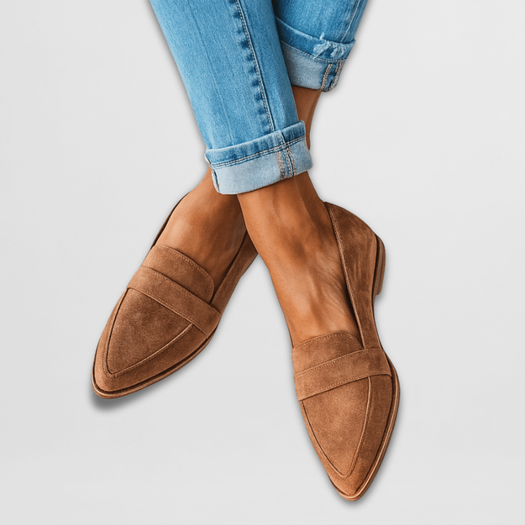 Helen | Orthopädische Loafer aus weichem Wildleder