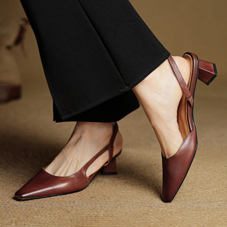 Arlise Slingpumps aus Leder