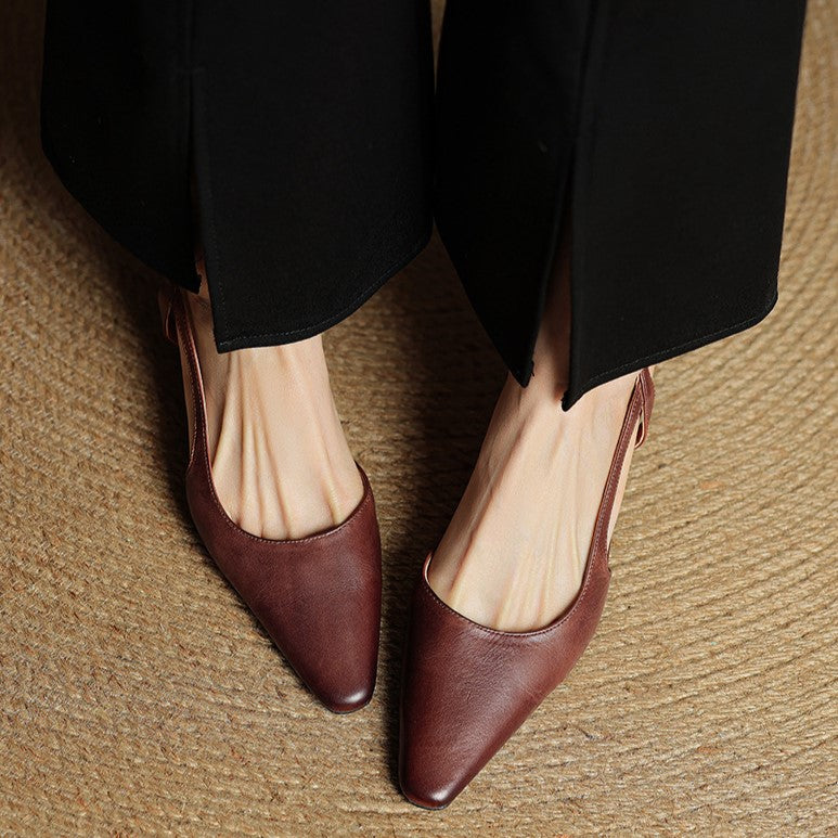 Arlise Slingpumps aus Leder