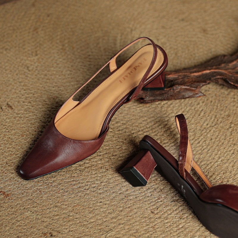 Arlise Slingpumps aus Leder