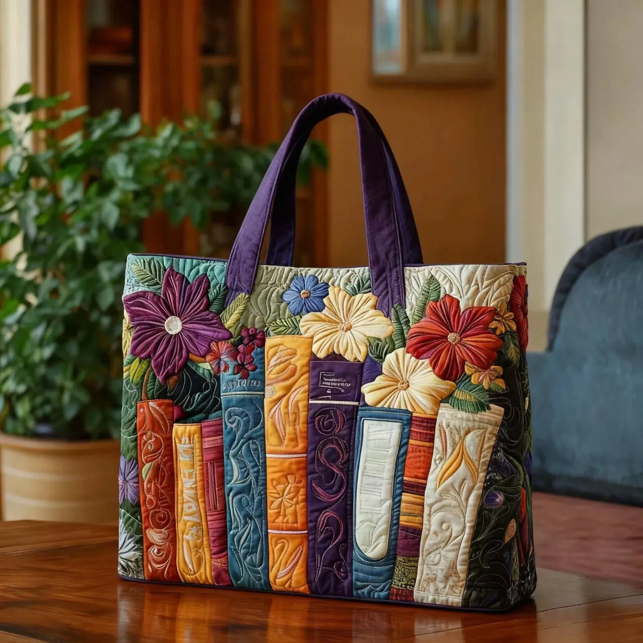 Stepptasche - Bücherliebhaber
