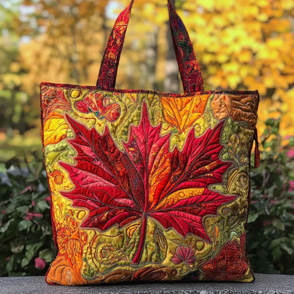Handwerkliche Tasche - Ahorn bei Sonnenuntergang