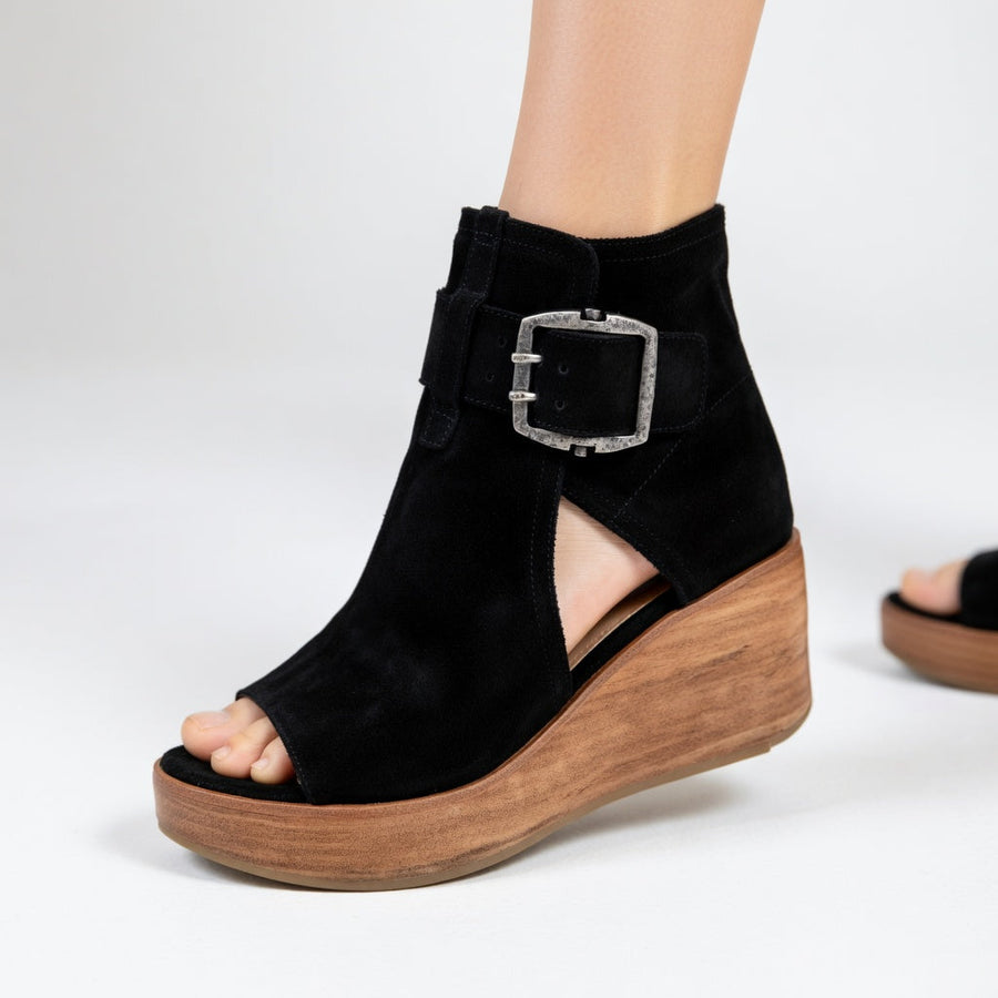 Orla™ | Offene Keilstiefeletten
