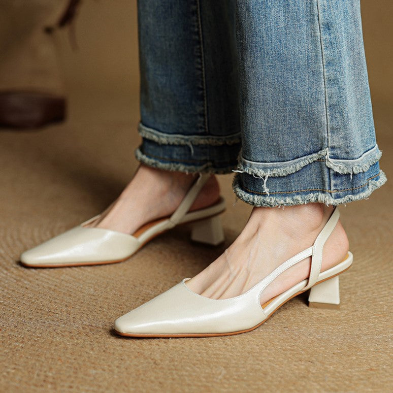 Arlise Slingpumps aus Leder