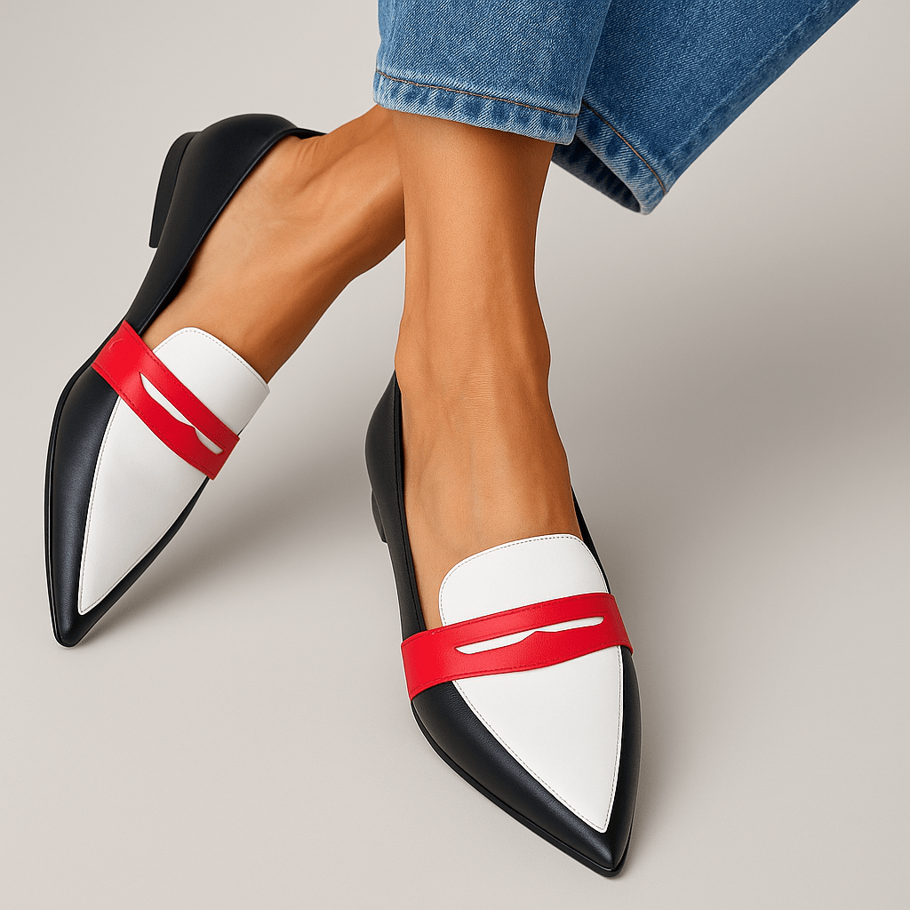 Chiara | Loafer mit Farbblock-Design