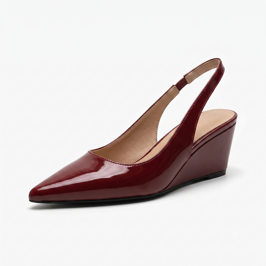 Elena | Elegante Slingback-Keilabsätze