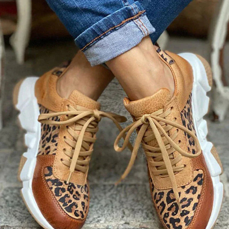 Chrissa | Bequeme Leoparden-Sneaker