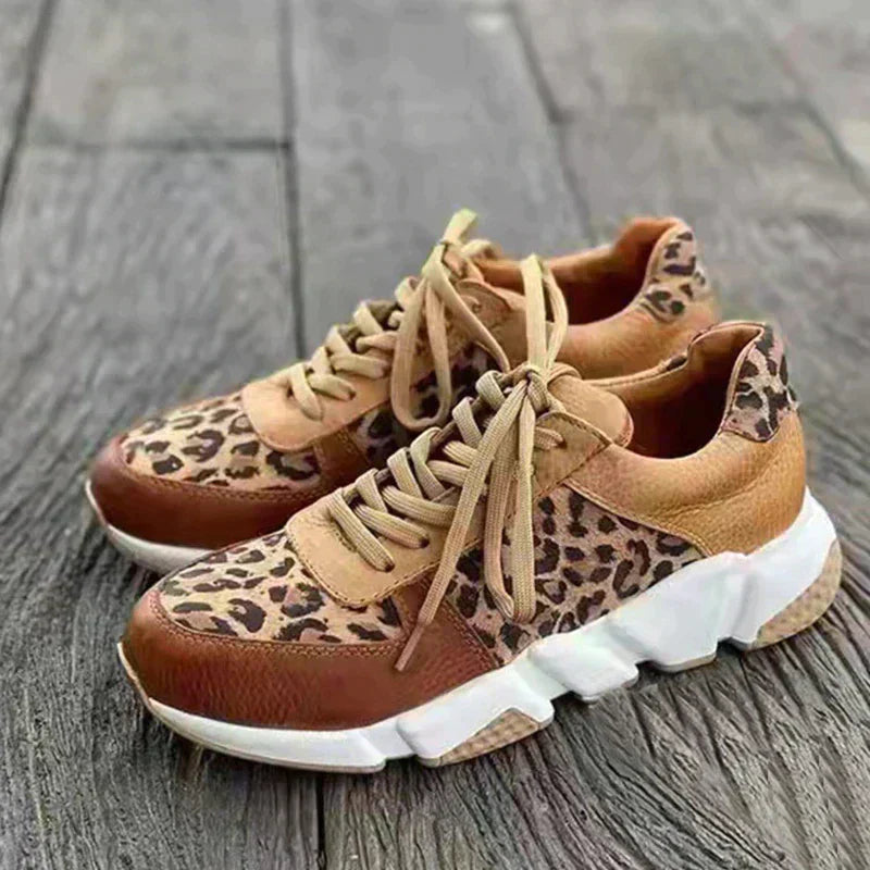 Chrissa | Bequeme Leoparden-Sneaker