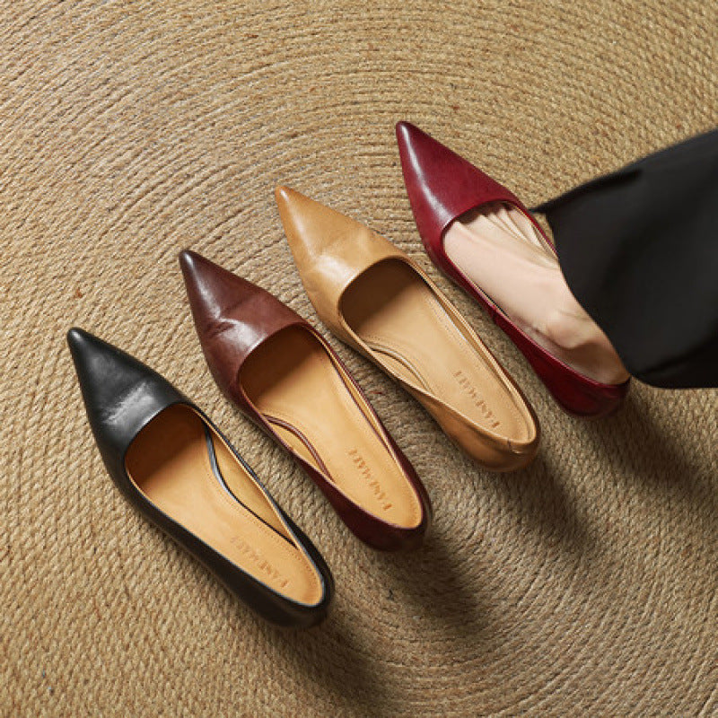 Serane Leder-Pumps