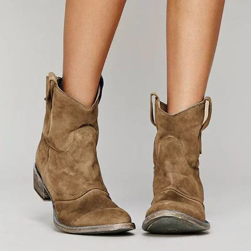 Der Audrey - Orthopädische Stiefel aus Wildleder