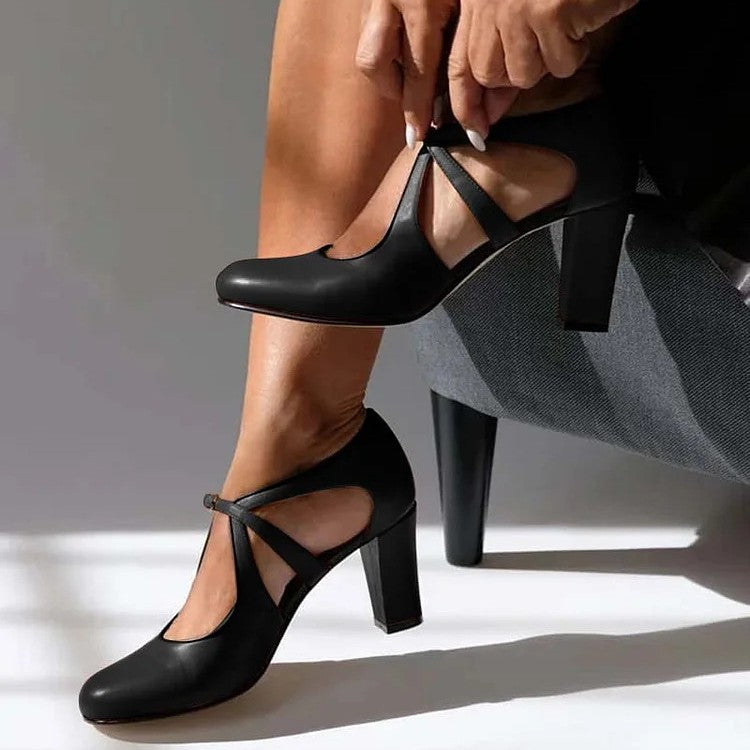 Camille™ | Elegante Komfort-Absatzschuhe aus echtem Leder