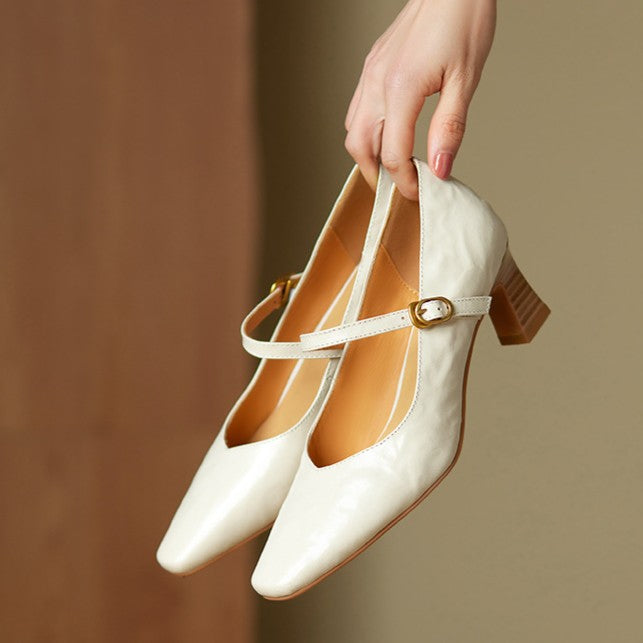 Orvane Mary Jane Lederpumps