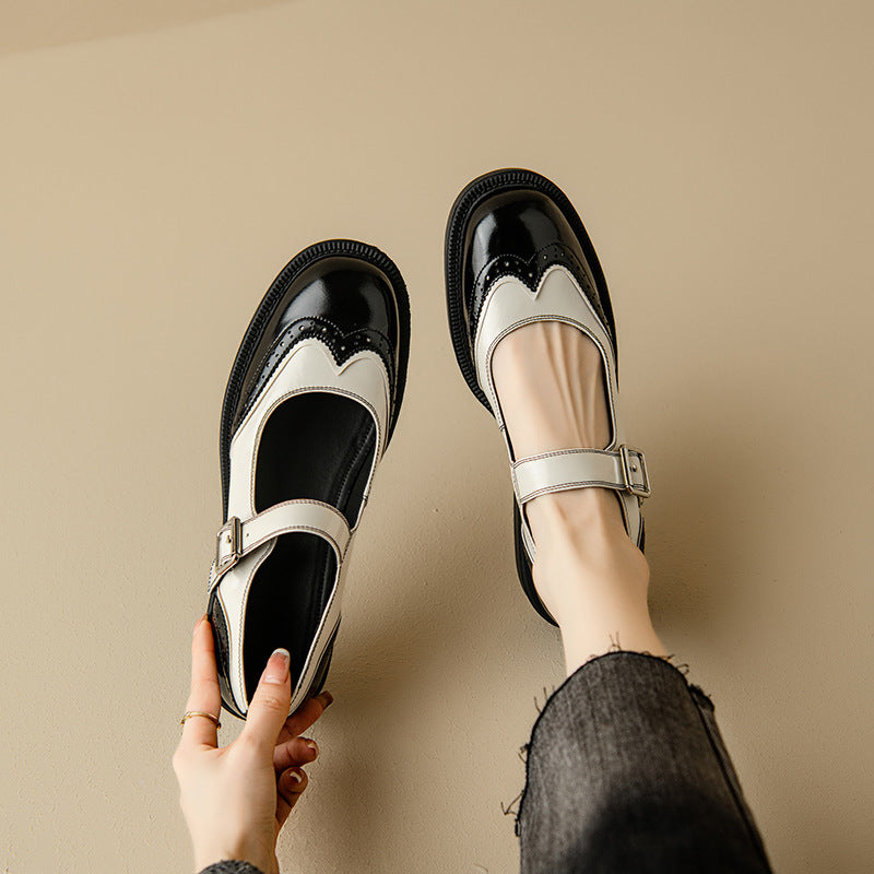 Vintage T-Steg Mary Jane Schuhe