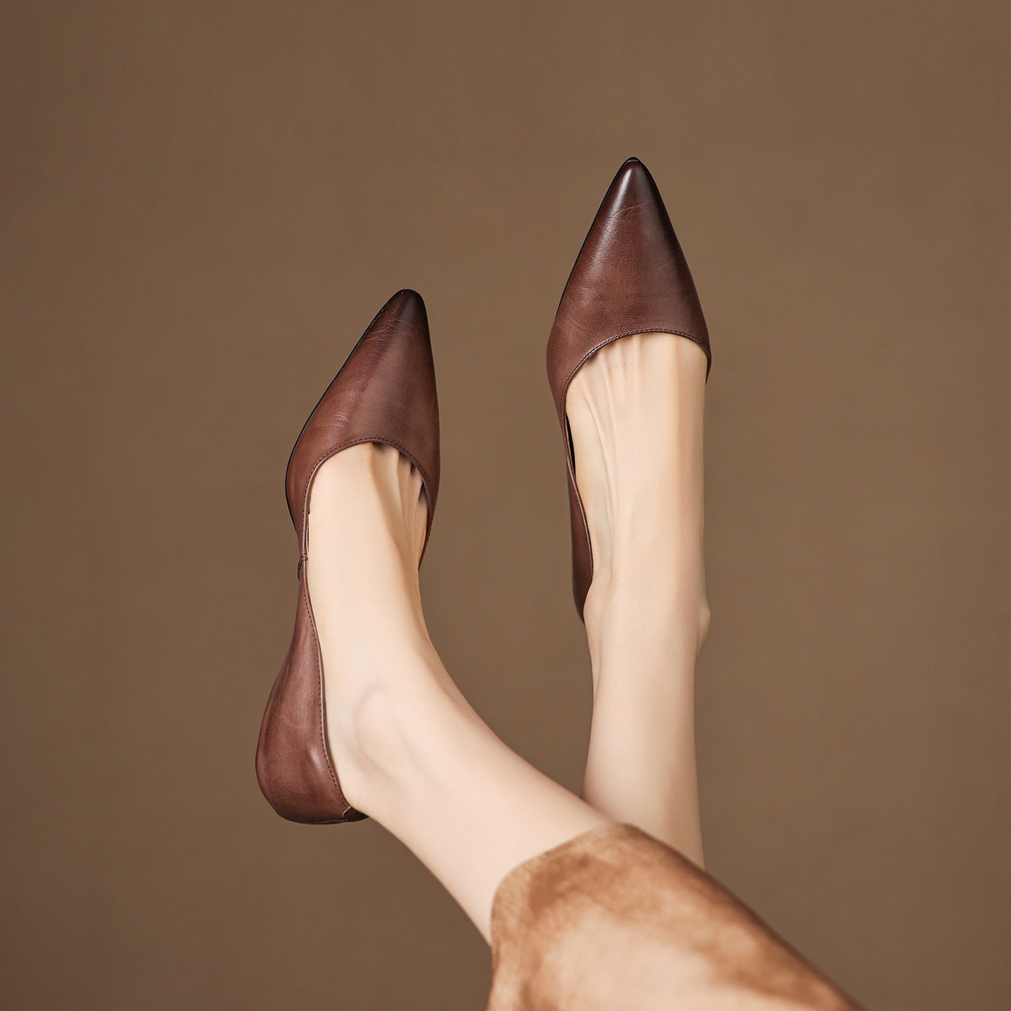 Arla Ballerinas aus echtem Leder