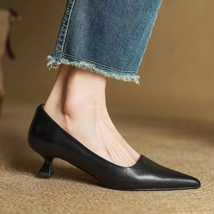 Serane Leder-Pumps