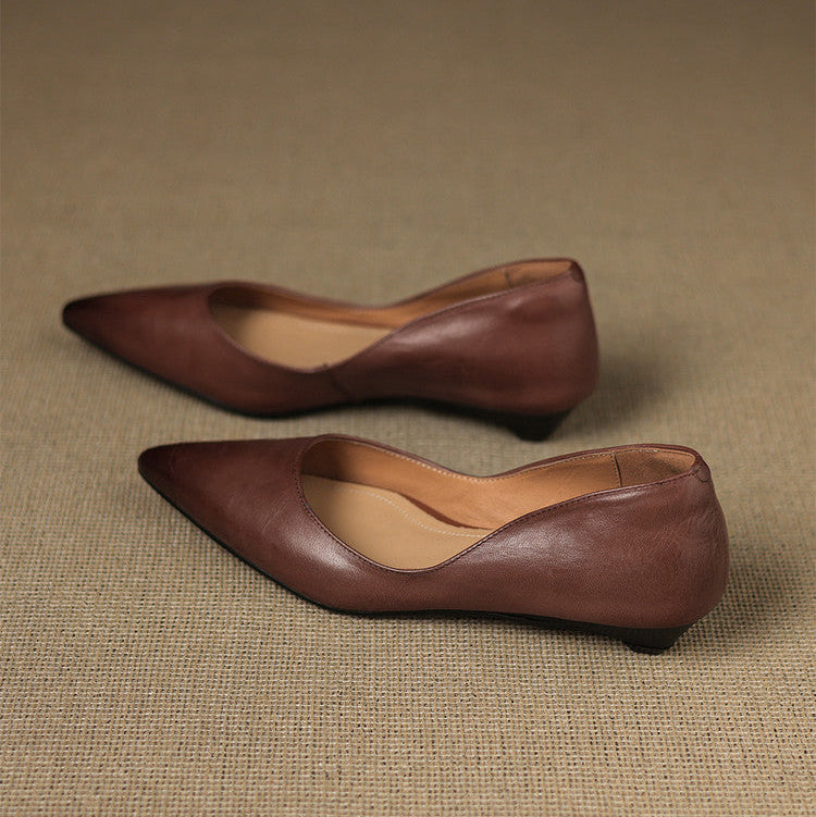Arla Ballerinas aus echtem Leder