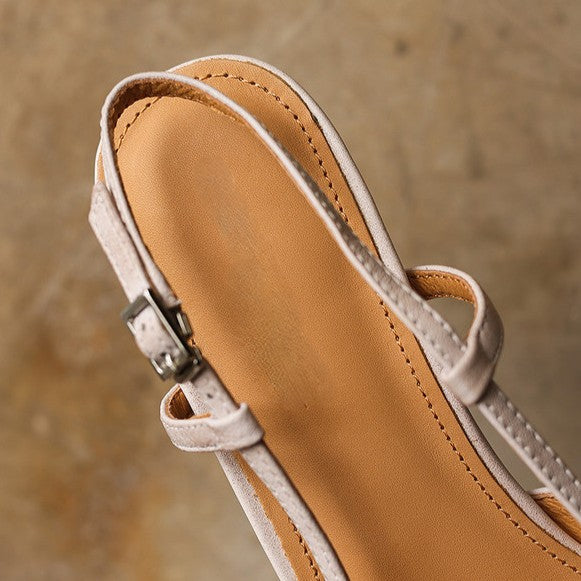 Serelle | Slingpumps aus Leder