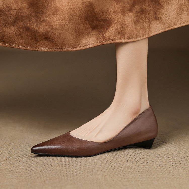 Arla Ballerinas aus echtem Leder