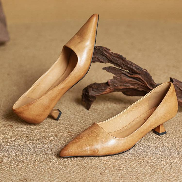 Serane Leder-Pumps
