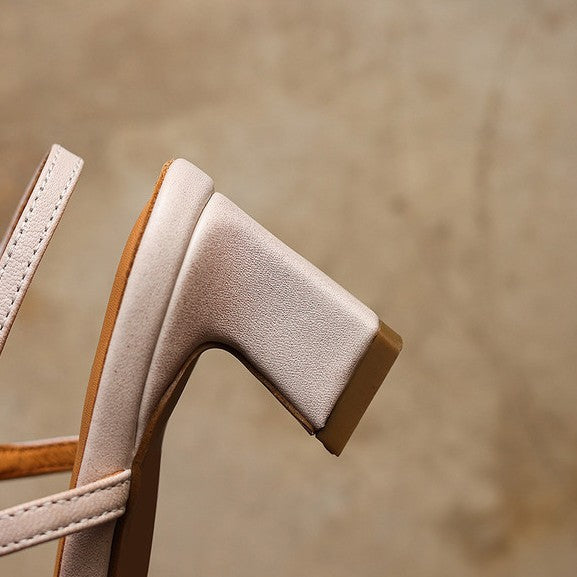Serelle | Slingpumps aus Leder