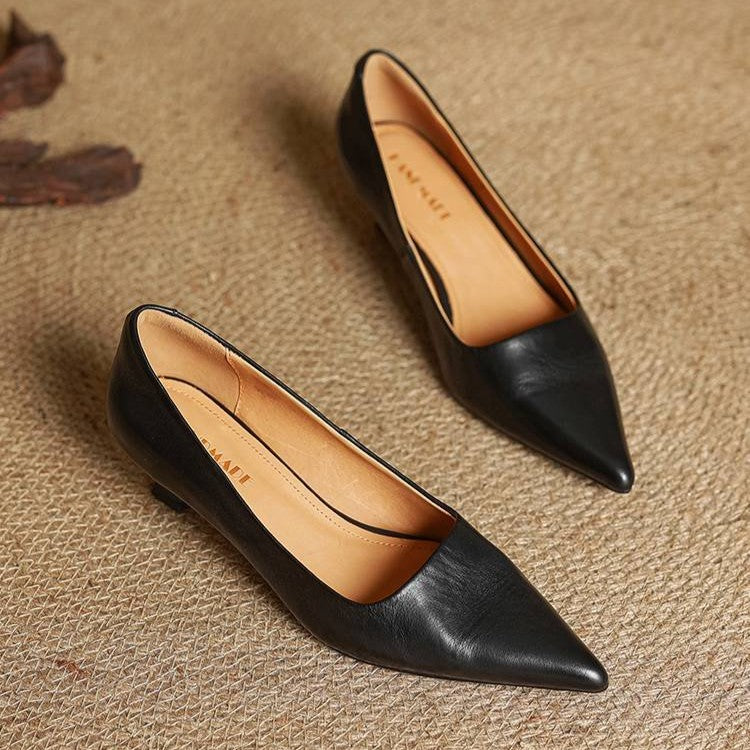 Serane Leder-Pumps