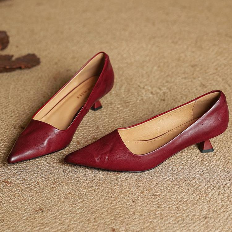 Serane Leder-Pumps