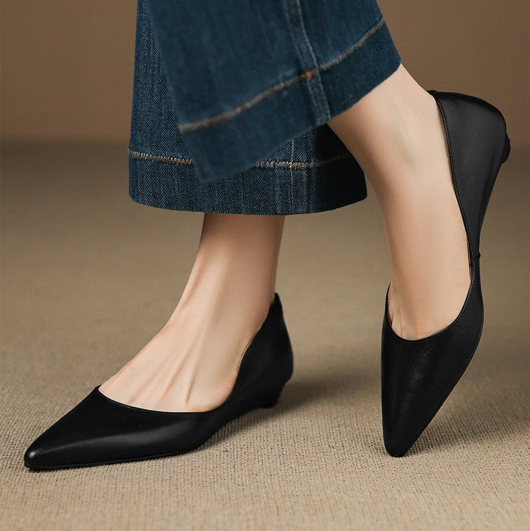 Arla Ballerinas aus echtem Leder