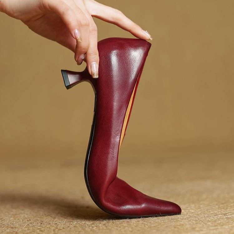 Serane Leder-Pumps