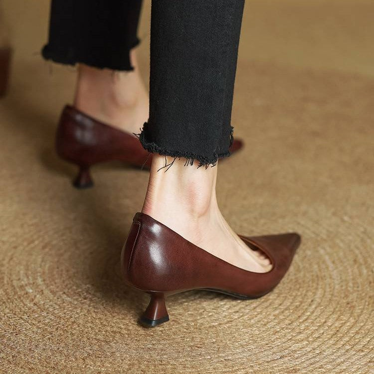 Serane Leder-Pumps