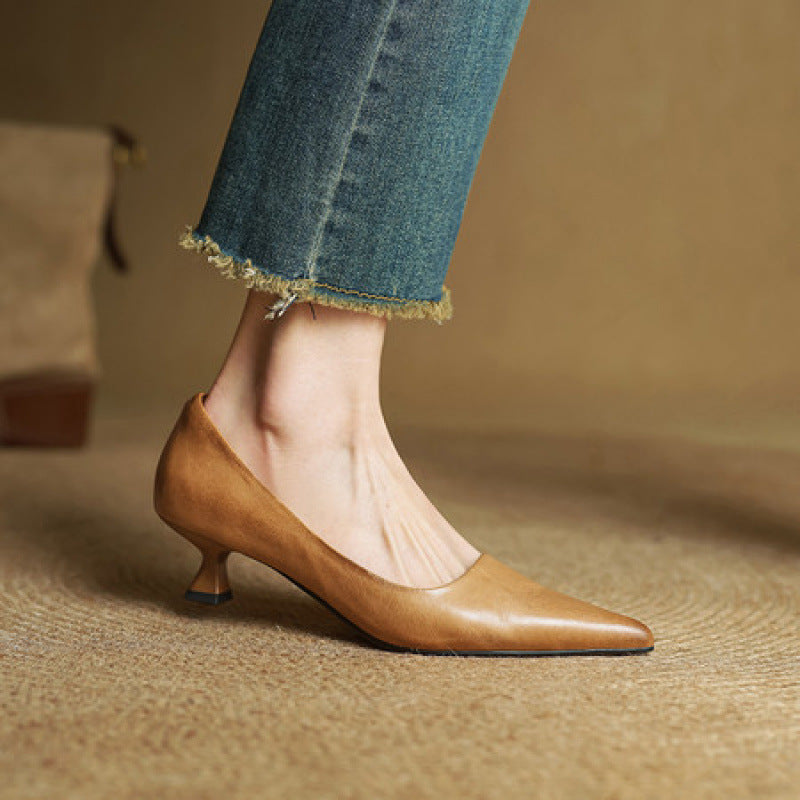 Serane Leder-Pumps