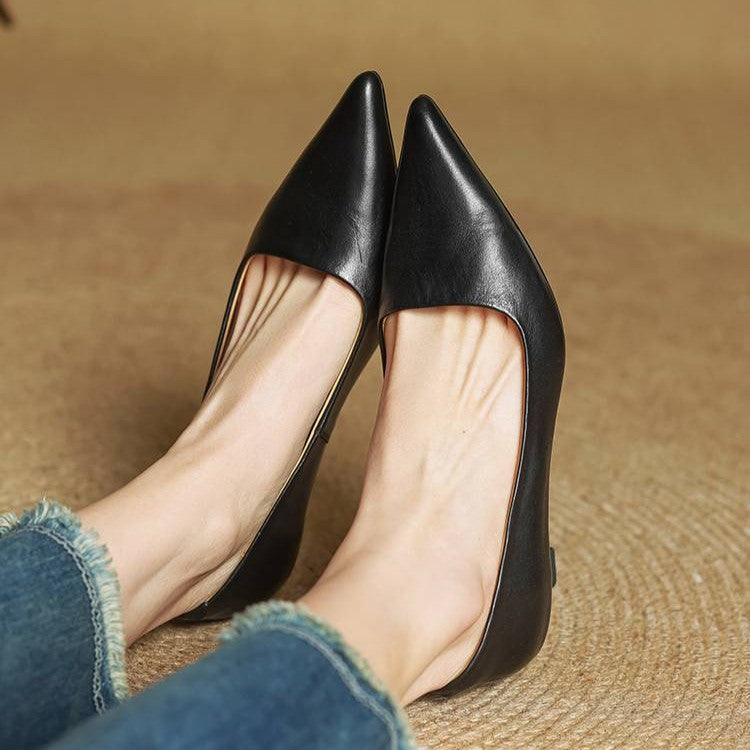 Serane Leder-Pumps