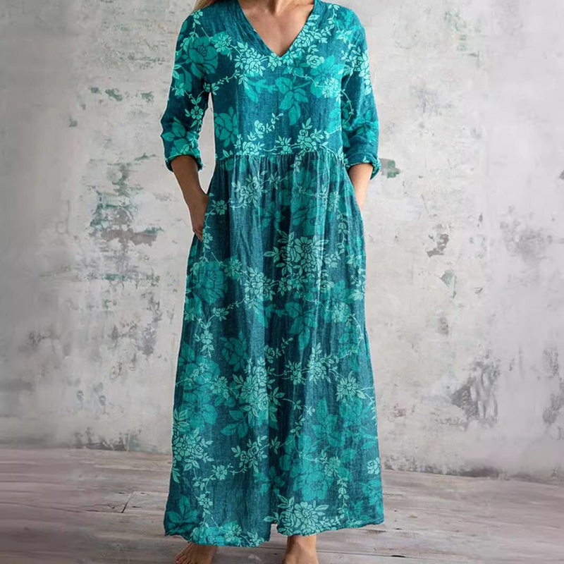 Marie | Florales Sommerkleid