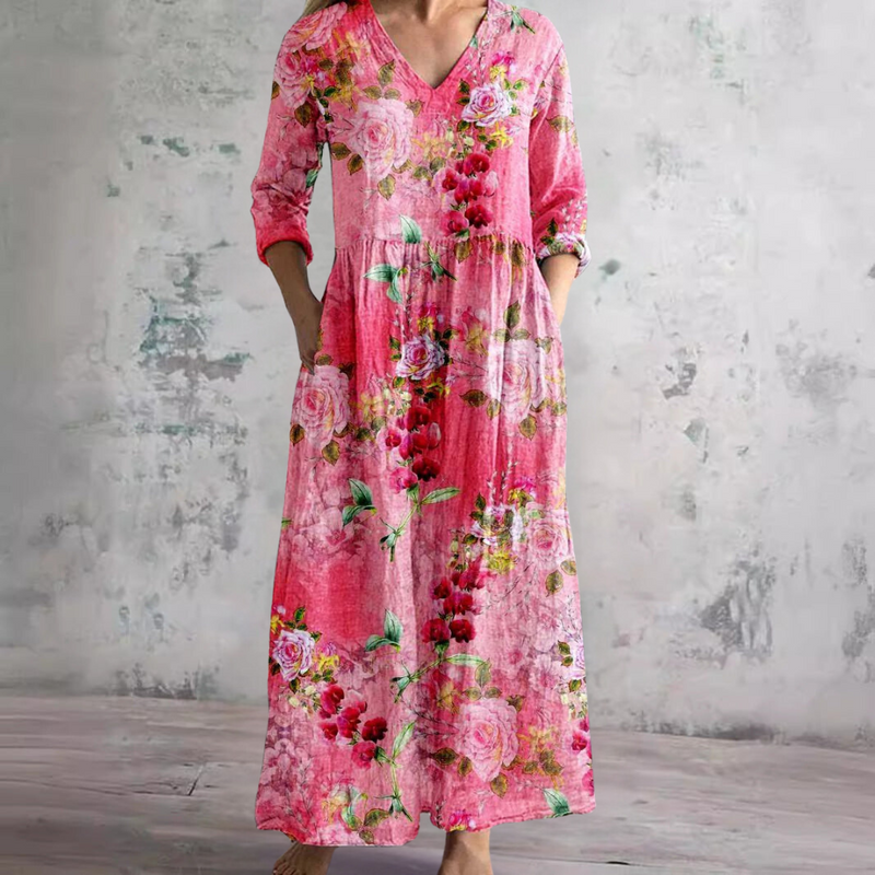 Wenda| Geblümtes Sommerkleid