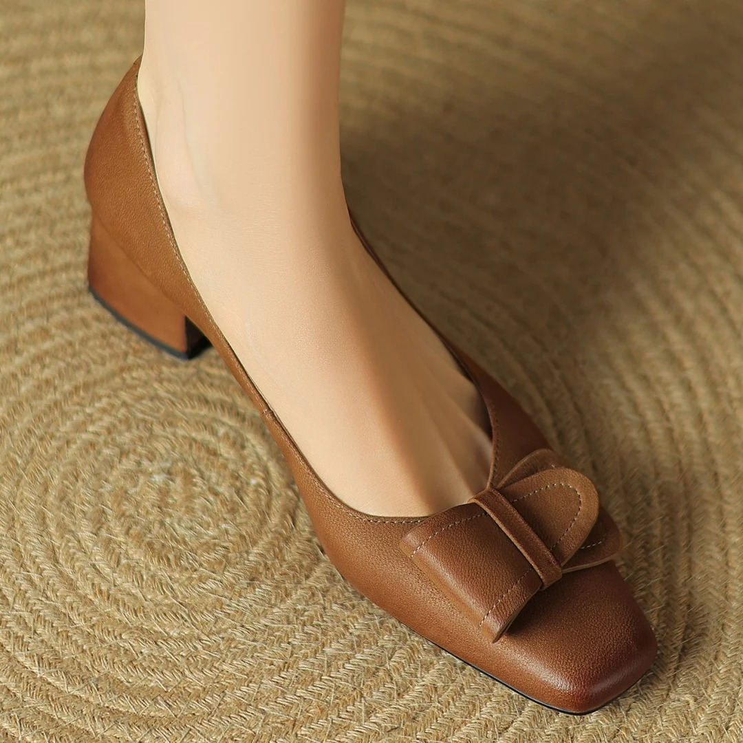 Roselle Leder-High Heels