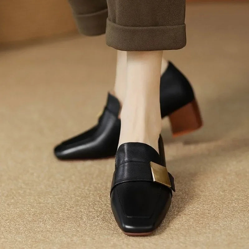 RIVIERA LEDER-SLIPPER
