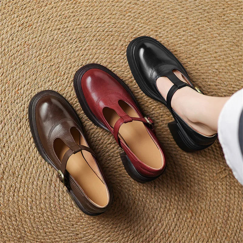 Klobige Pumps