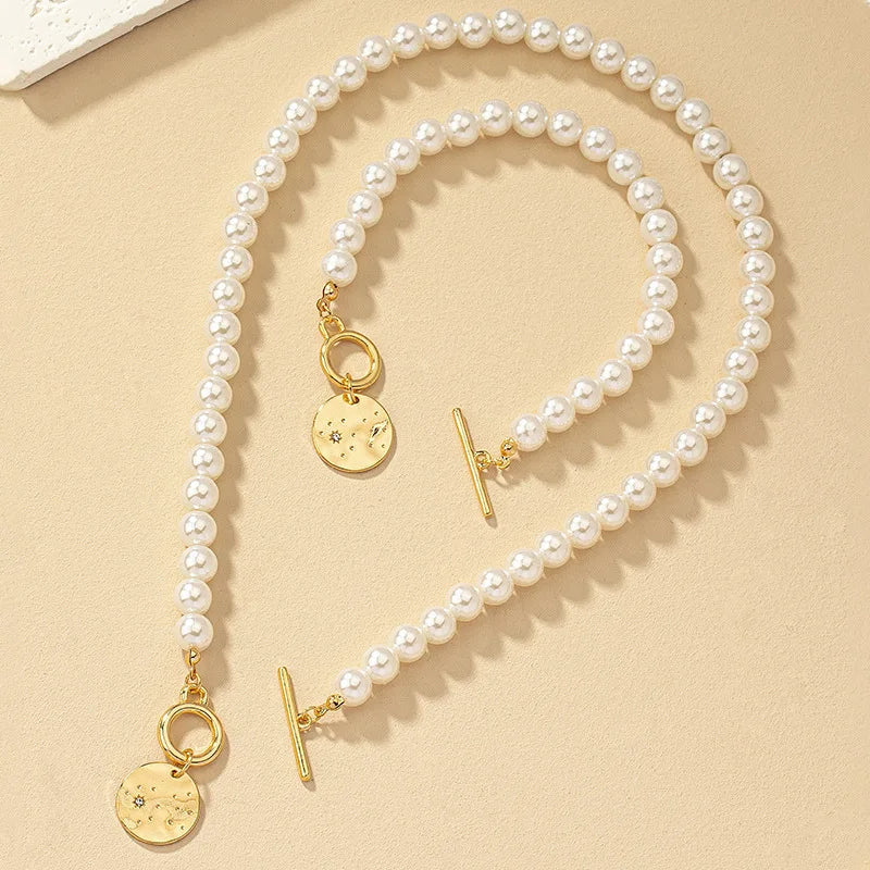 AURELIA PEARL HALSKETTEN-SET