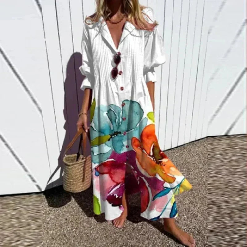 Soleil | Luftiges Boho Maxikleid