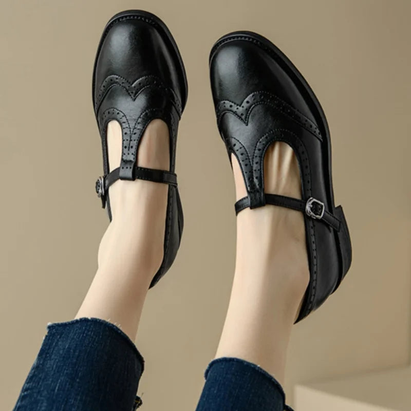 Elegante T-Spangen-Mary-Janes