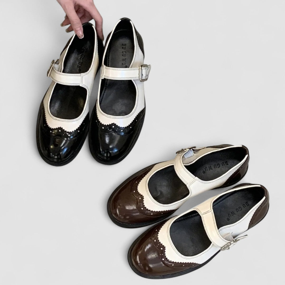 Vintage T-Steg Mary Jane Schuhe