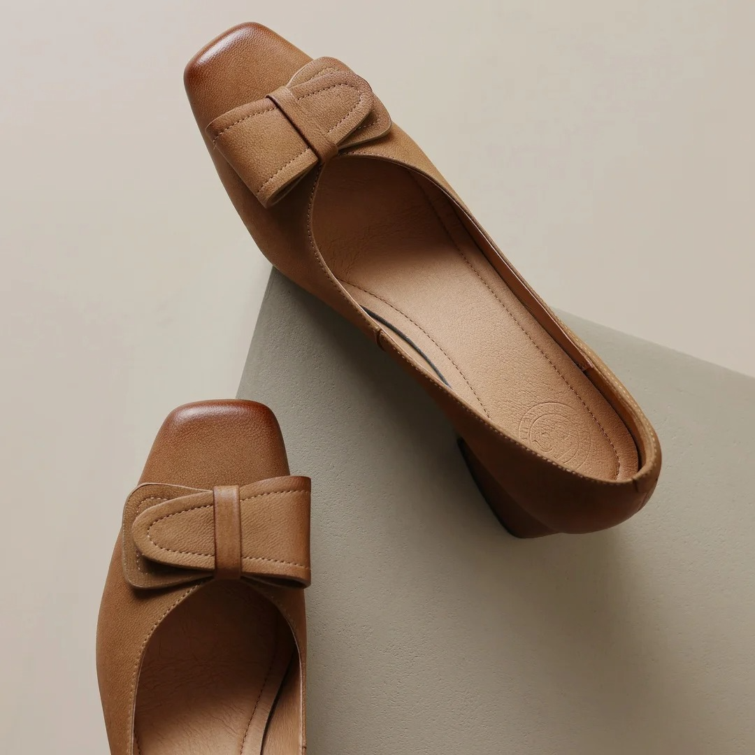 Roselle Leder-High Heels