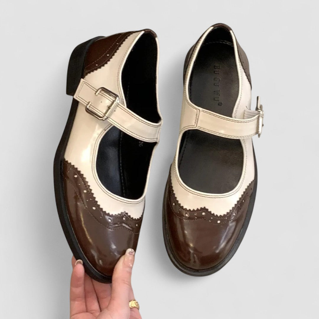 Vintage T-Steg Mary Jane Schuhe