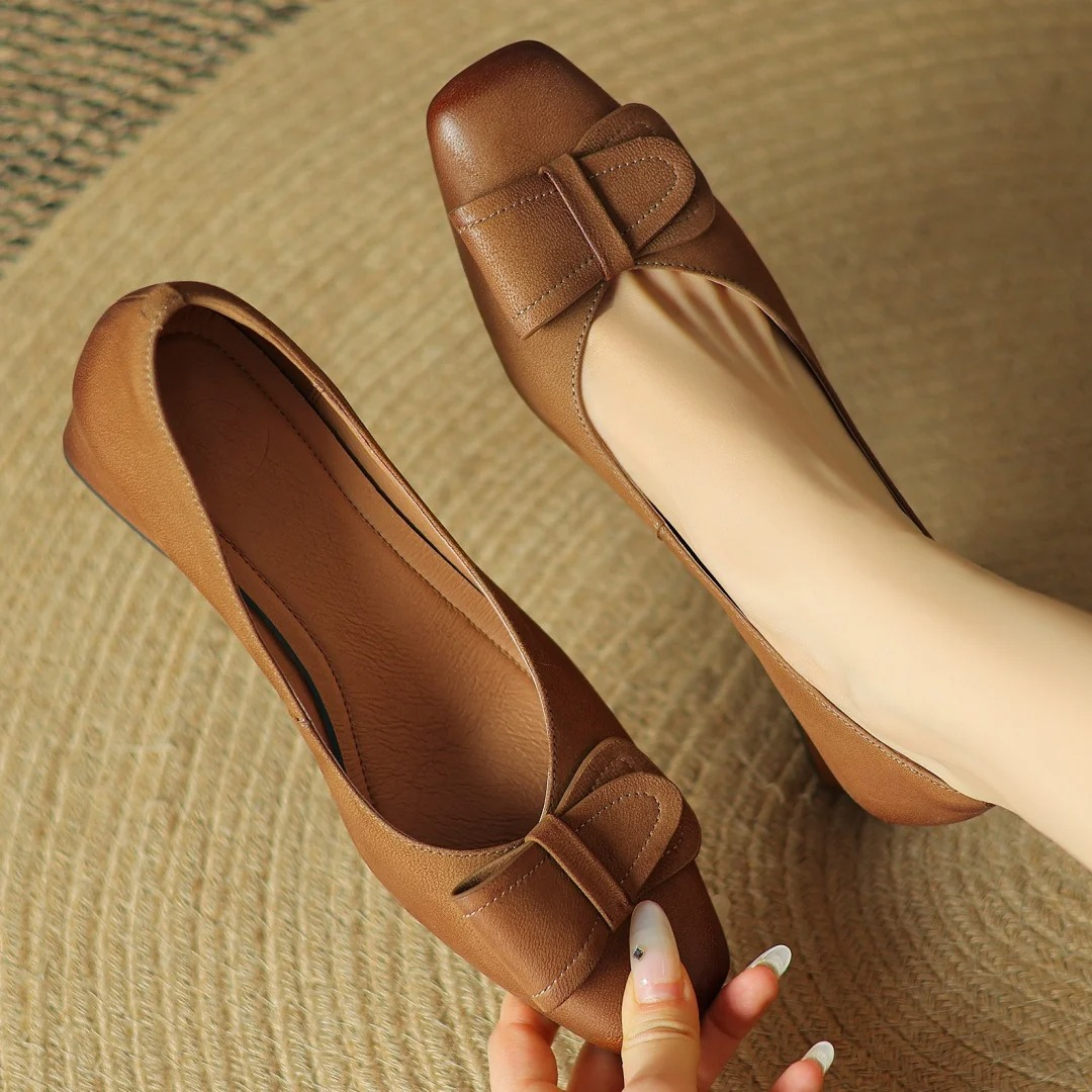 Roselle Leder-High Heels