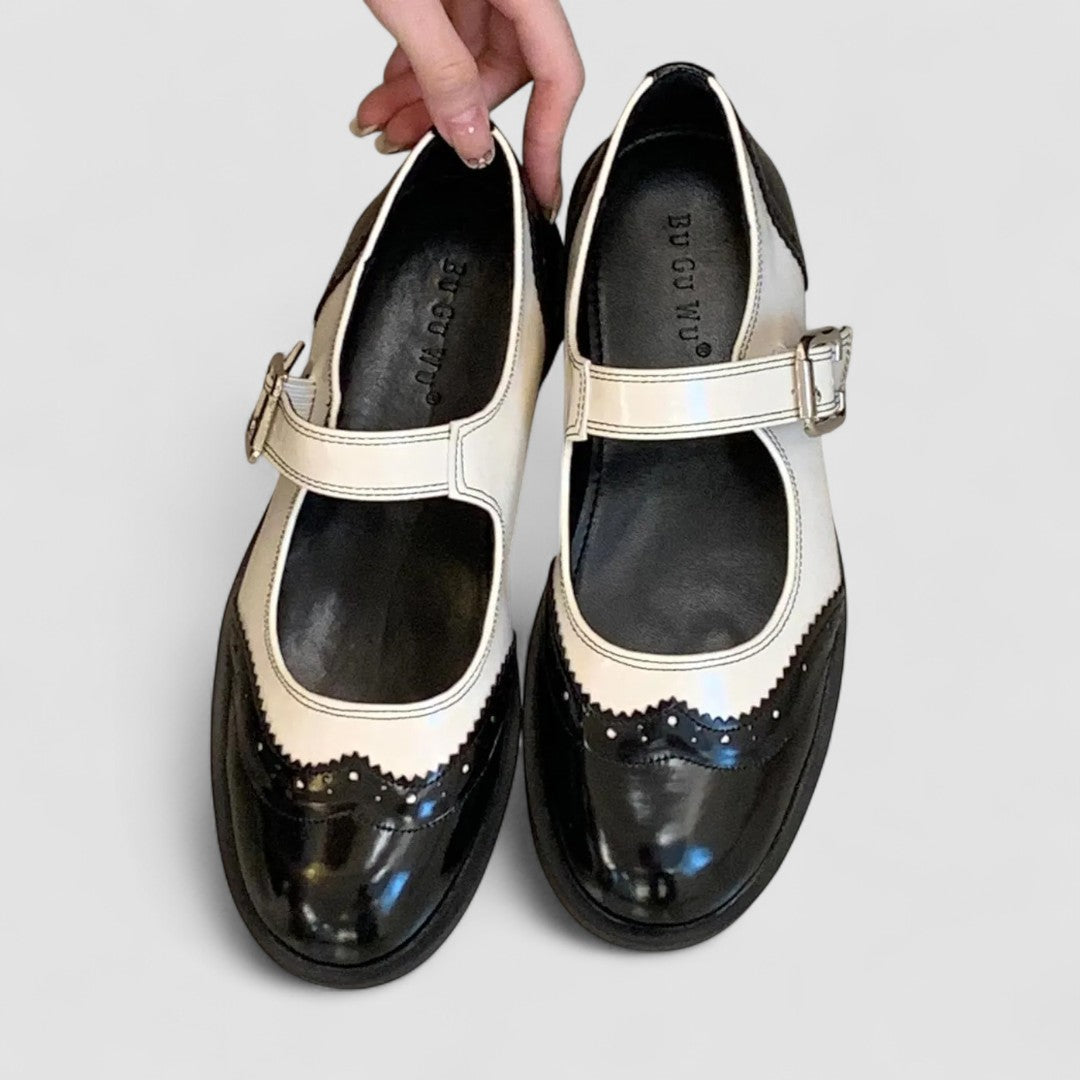 Vintage T-Steg Mary Jane Schuhe