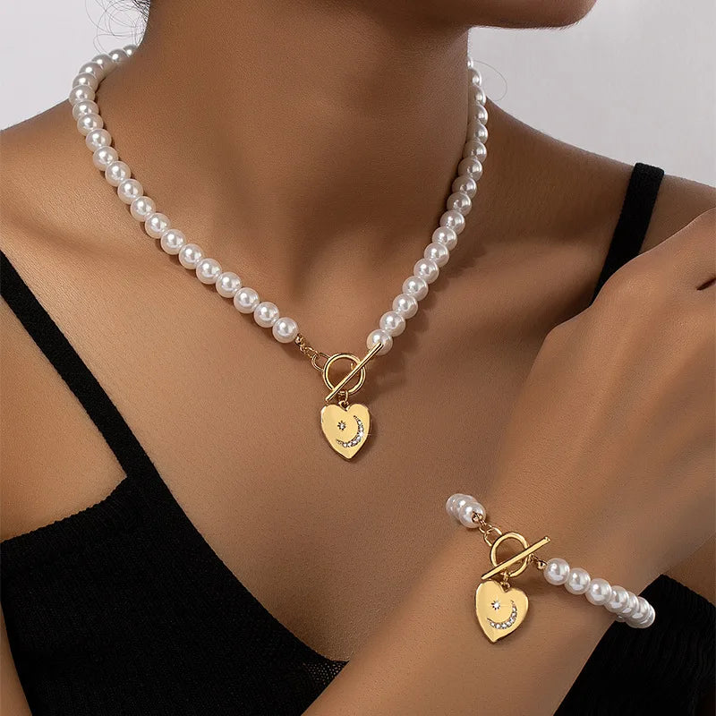 AURELIA PEARL HALSKETTEN-SET