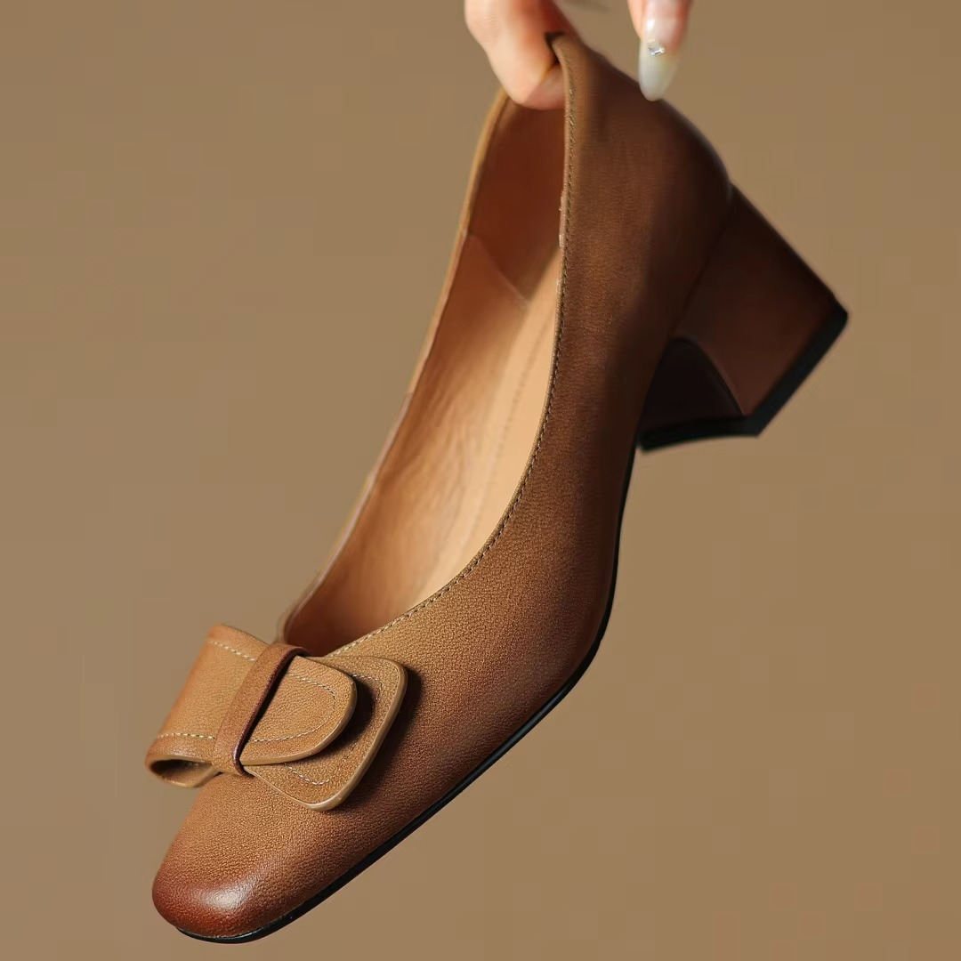 Roselle Leder-High Heels