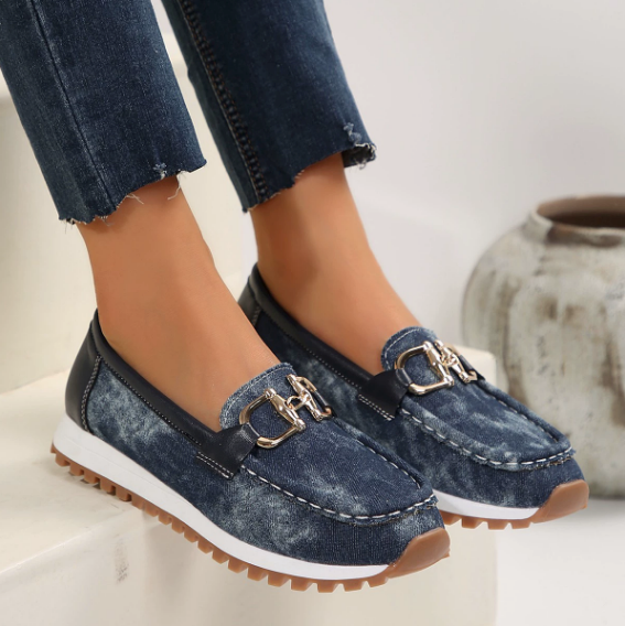 Eliza – Hybrid-Loafer mit Schnalle