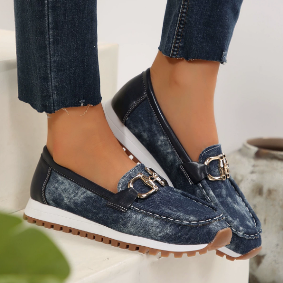 Eliza – Hybrid-Loafer mit Schnalle