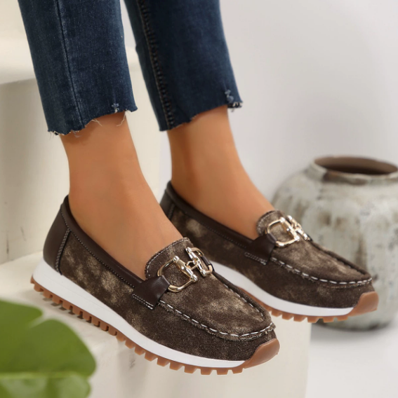 Eliza – Hybrid-Loafer mit Schnalle